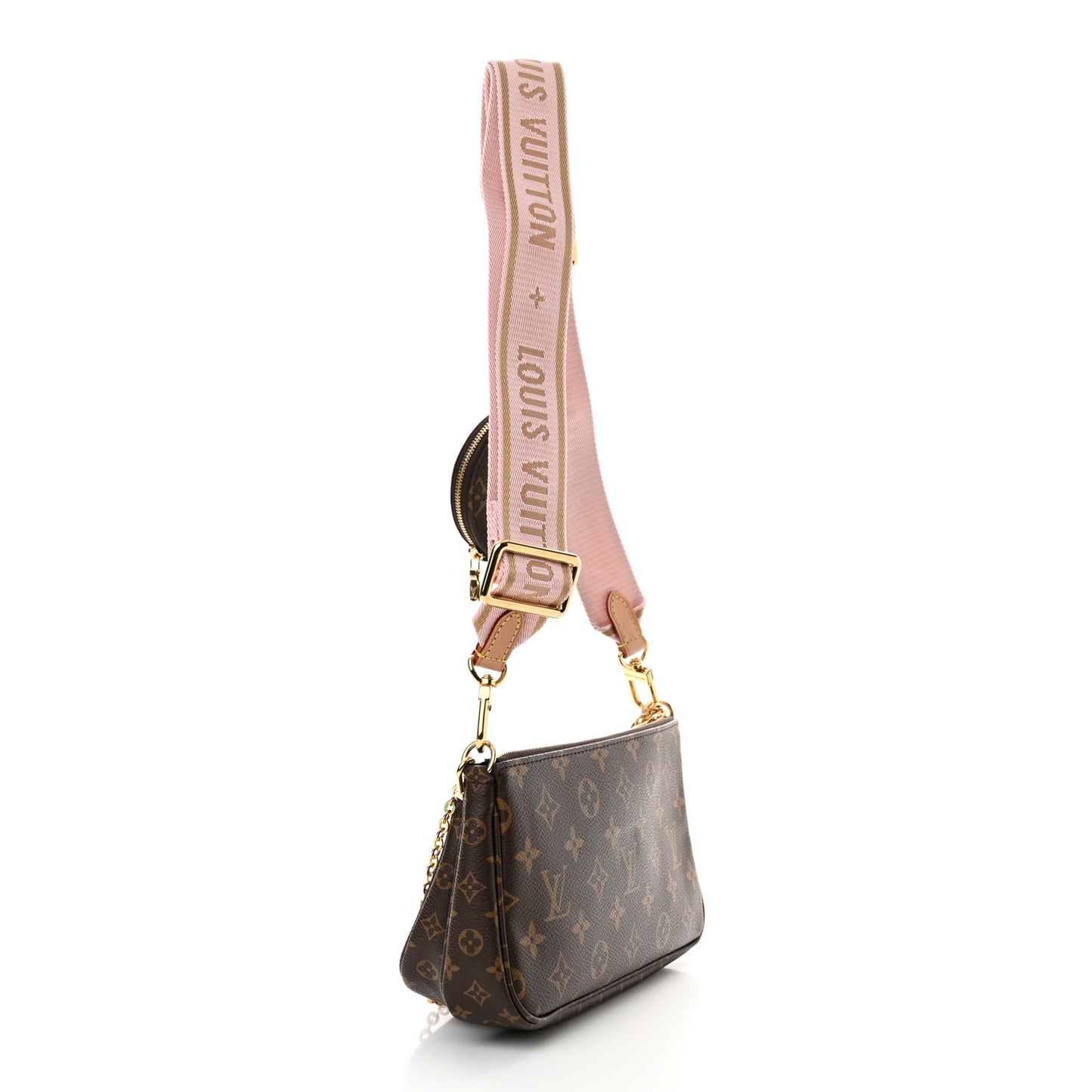 Monogram Multi Pochette Accessories Rose Clair