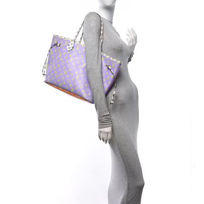 Louis Vuitton Monogram Giant Neverfull MM Pink Lilac 2 of 10