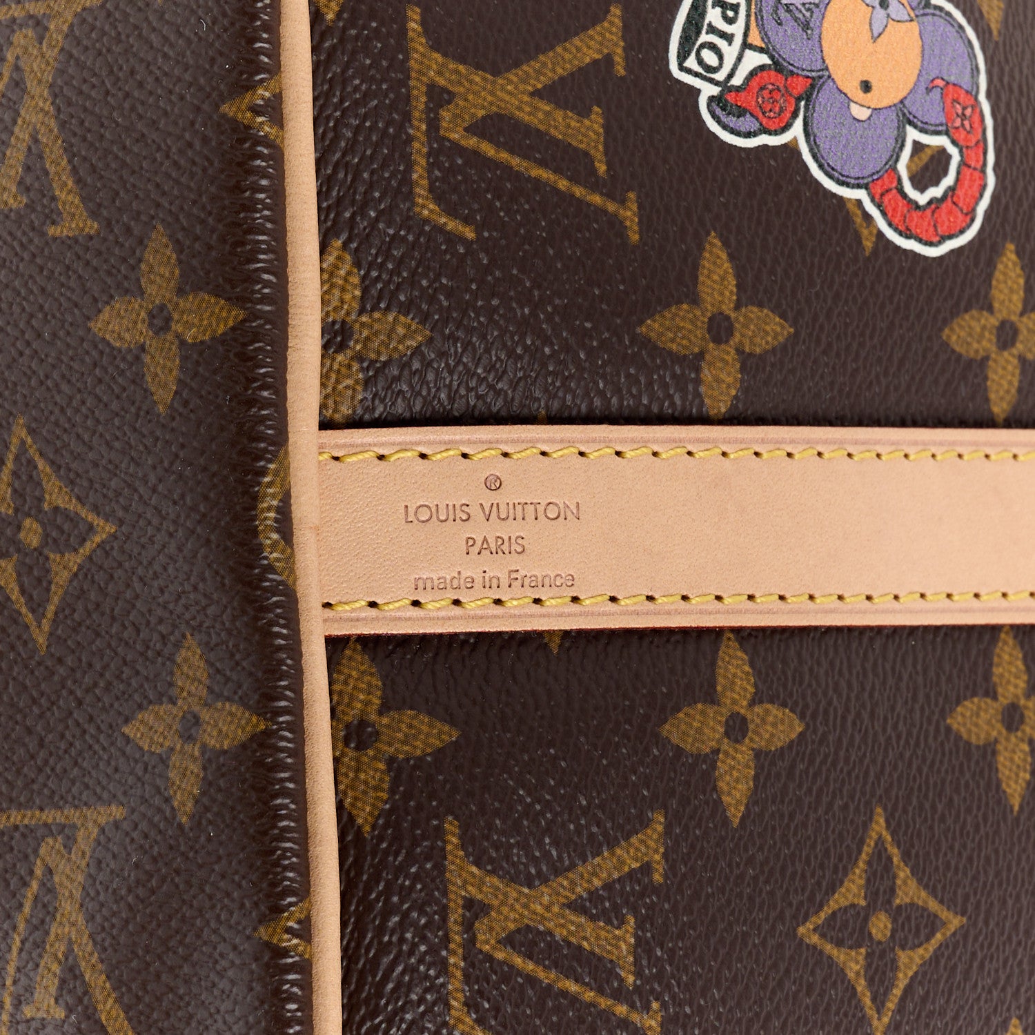 Louis Vuitton Monogram World Tour Speedy Bandouliere 30 8 of 11