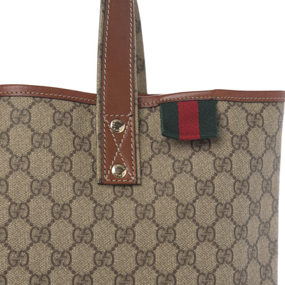 Gucci GG Plus Monogram Medium Signature Web Loop Tote Brown 12 of 12