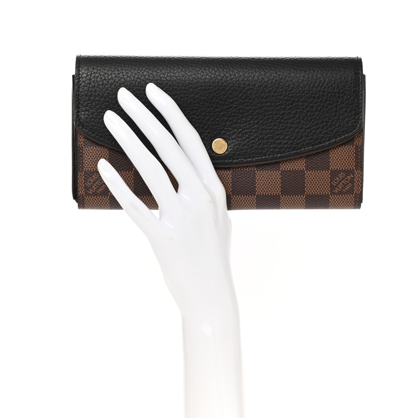 Damier Ebene Normandy Wallet Black