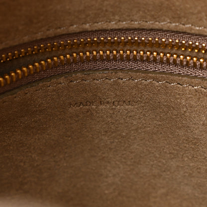 Celine Soft Grained Calfskin Small Sangle Bucket Bag Taupe 7 of 10