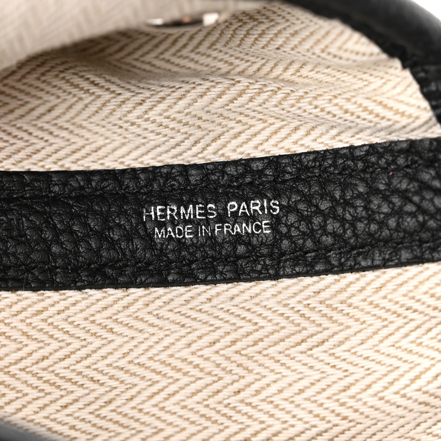 Hermes Negonda Garden Party Tote 36 MM Black 6 of 10