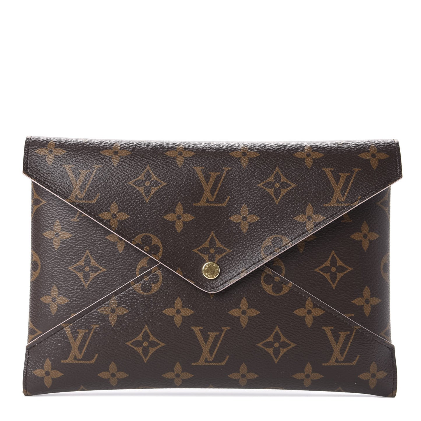 Monogram Large Kirigami Pochette Insert Rose Ballerine