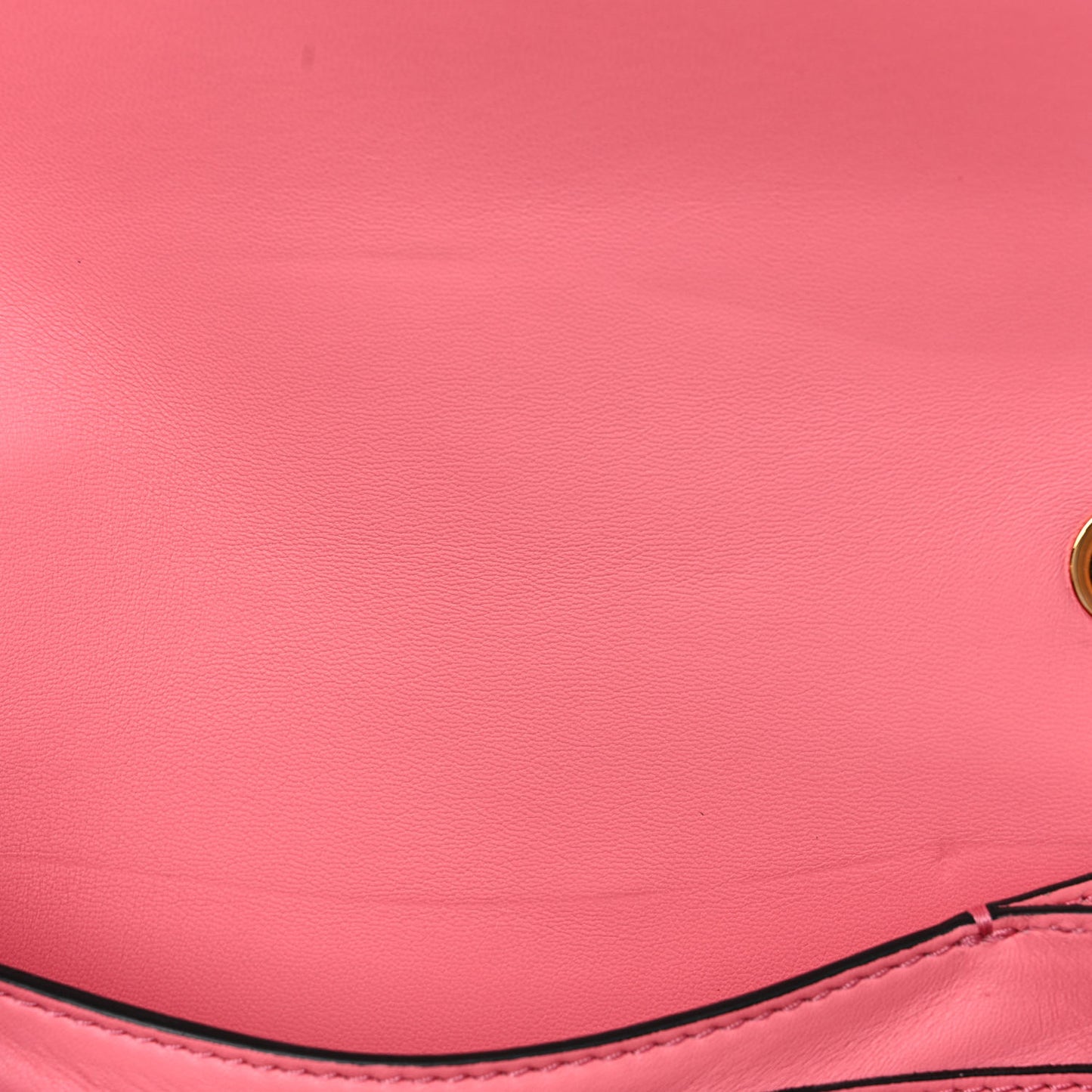 Vitello Chain Flap Bag Paradise Rose