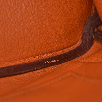 Hermes Togo Birkin 35 Orange 30 of 36