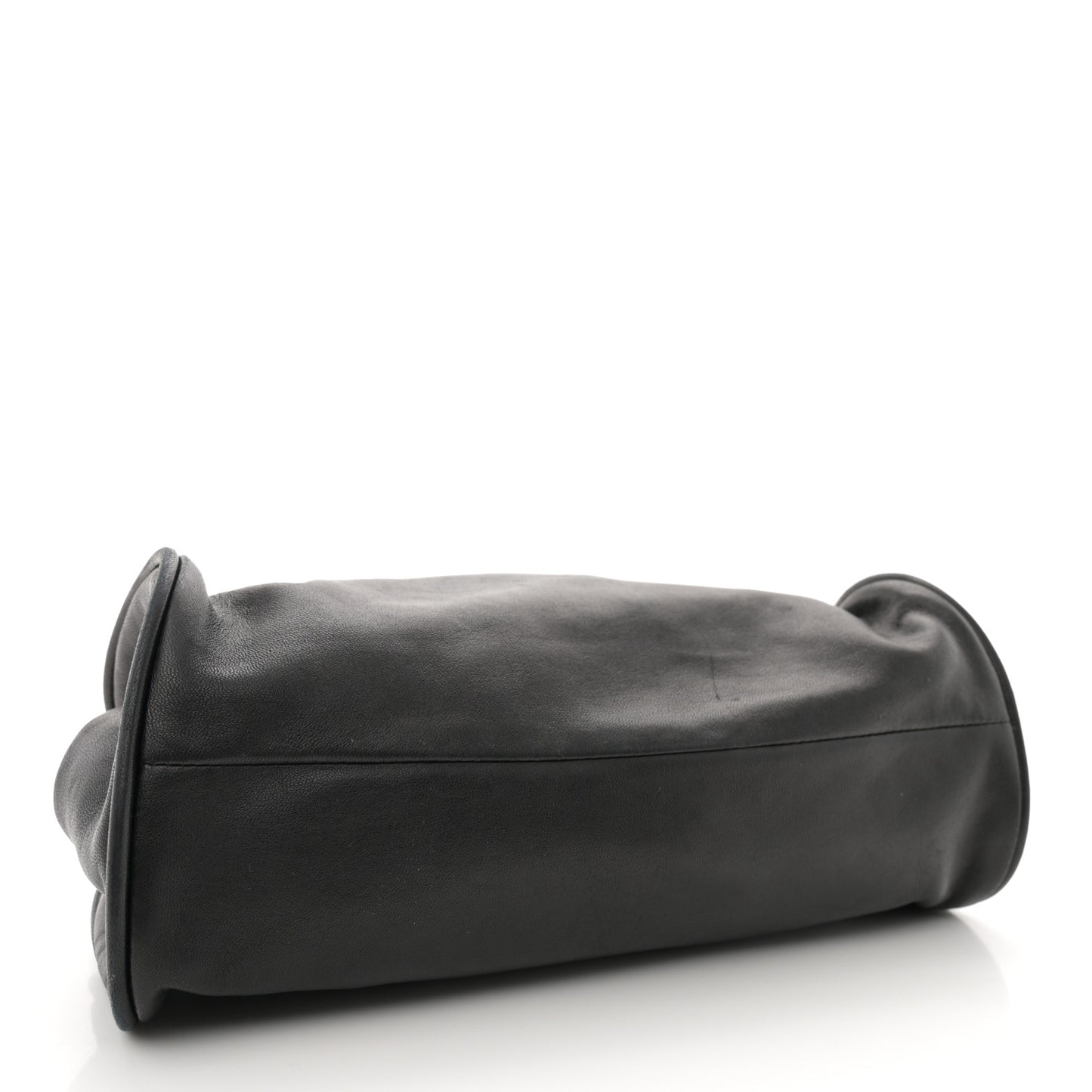 Lambskin Camellia Handbag Black
