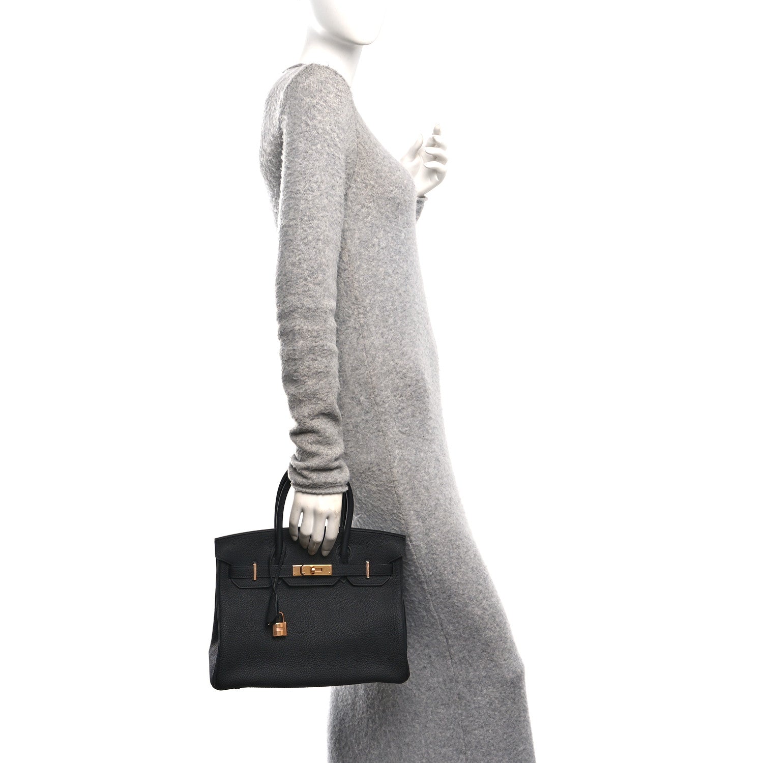 Hermes Togo Birkin 30 Black 2 of 11