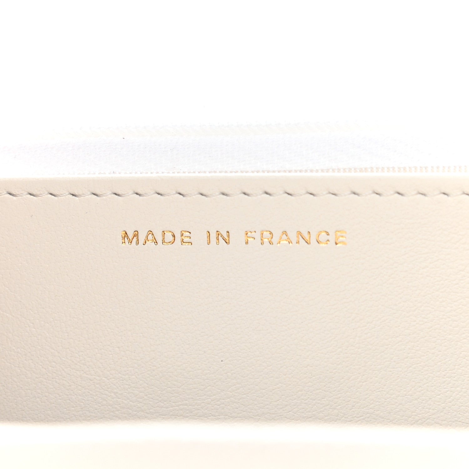 Chanel Caviar Quilted Wallet On Chain WOC White 7 of 10