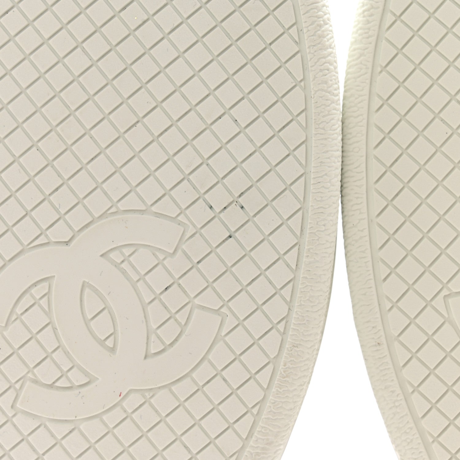 Chanel Calfskin Mens CC Sneakers 42 Black 9 of 10