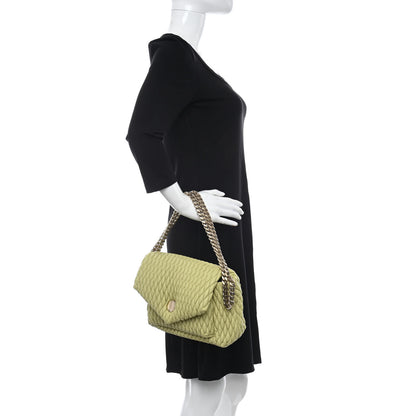 Proenza Schouler Lambskin Quilted PS Harris Small Shoulder Bag Pale Green 2 of 10