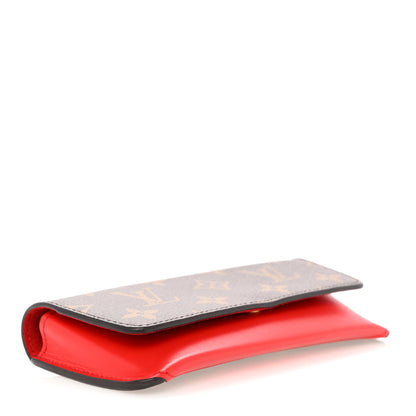 Louis Vuitton Monogram Woody Sunglass Case Rouge 4 of 9