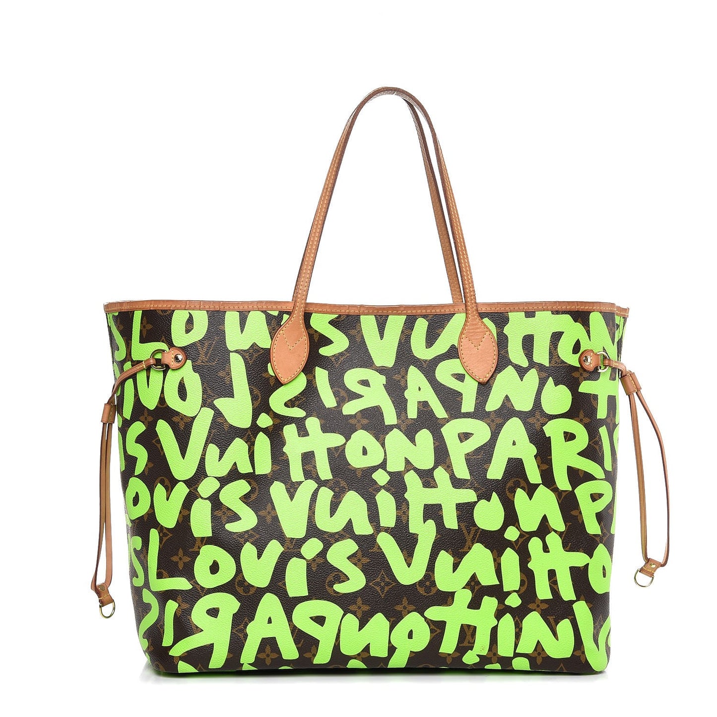 Monogram Graffiti Neverfull GM Green