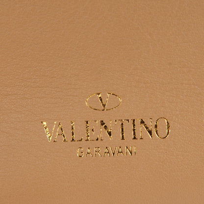 Valentino Garavani Vitello Rockstud Double Handle Tote Alpaca 5 of 9