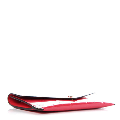 Louis Vuitton Vernis Jeanne Wallet Hot Pink 5 of 9