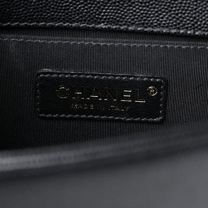 Chanel Caviar Quilted Small Boy Flap Black 6 of 11