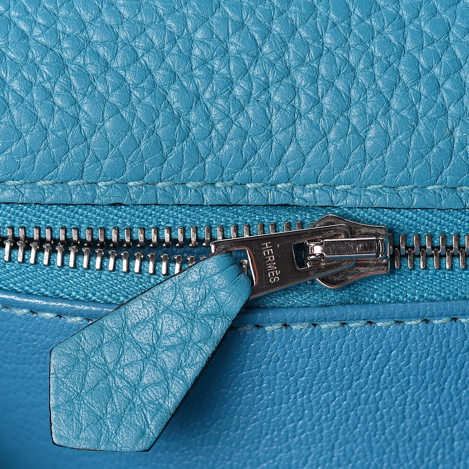 Hermes Taurillon Clemence Kelly Retourne 35 Bleu Izmir 18 of 33