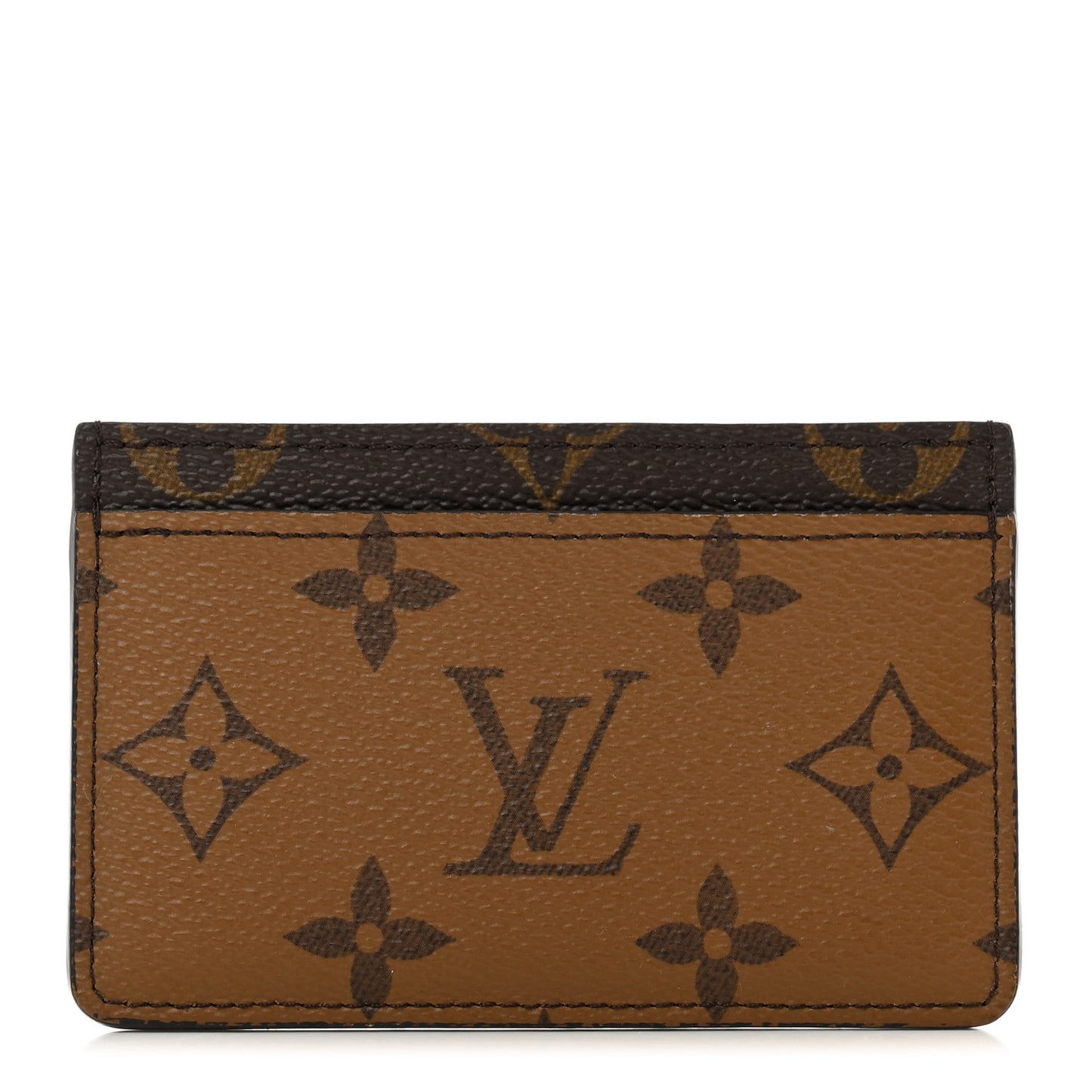 Reverse Monogram Card Holder