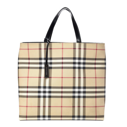 Burberry House Check Medium Tote Black 1 of 14
