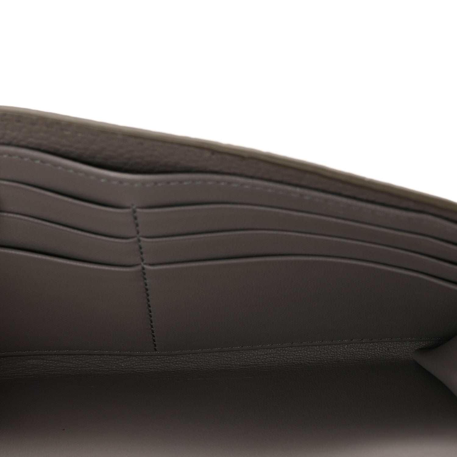 Chloe Calfskin Marcie Long Wallet Cashmere Grey 5 of 7