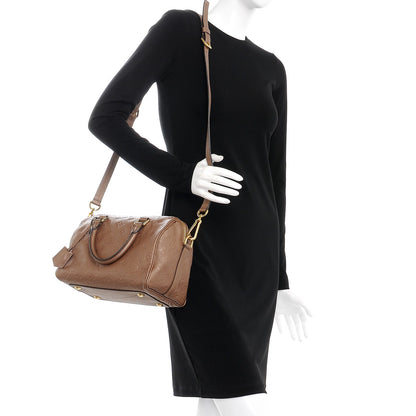 Louis Vuitton Empreinte Speedy Bandouliere 25 Bronze 2 of 13