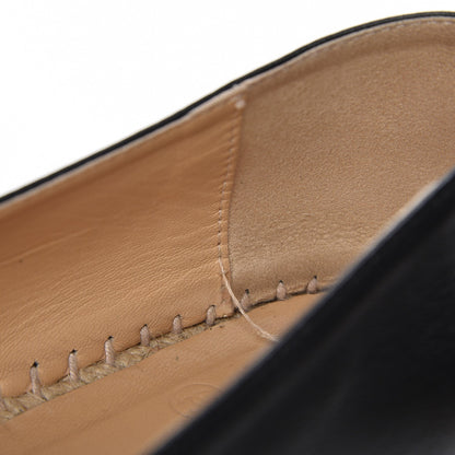 Chanel Lambskin CC Espadrilles 42 Black 13 of 13