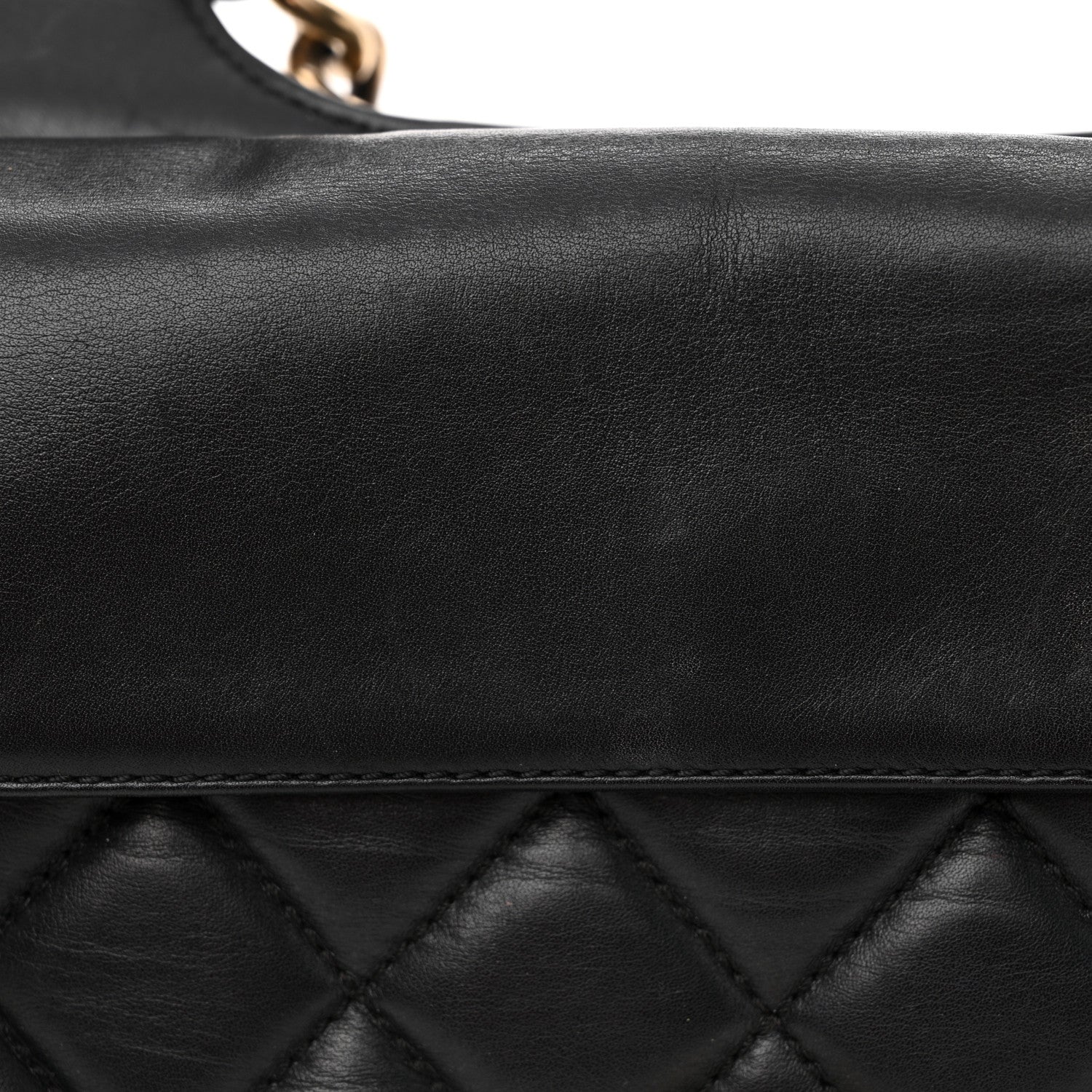Chanel Calfskin Quilted Large Perfect Edge Flap Black 11 of 15
