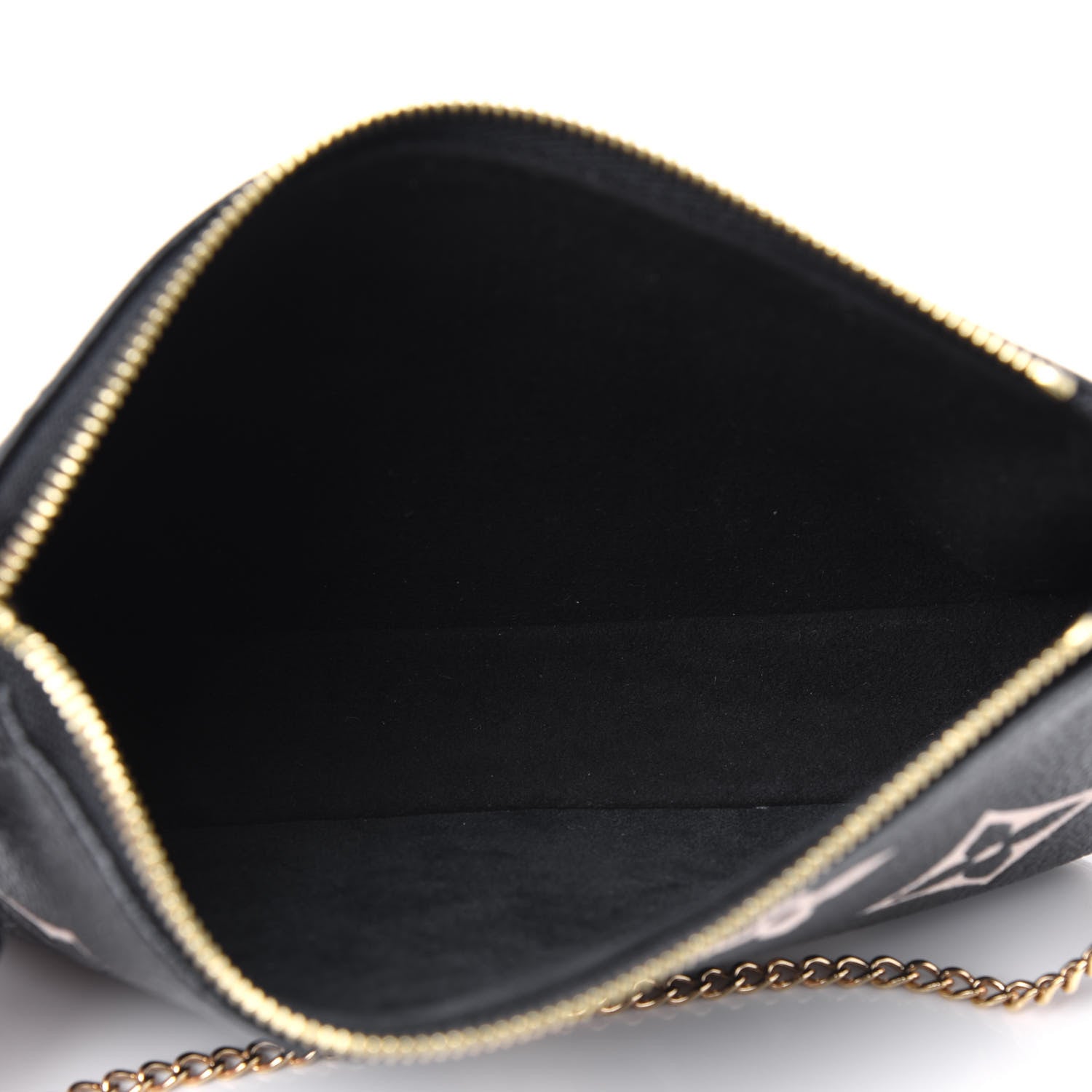 Louis Vuitton Empreinte Monogram Giant Mini Pochette Accessories Black 5 of 9