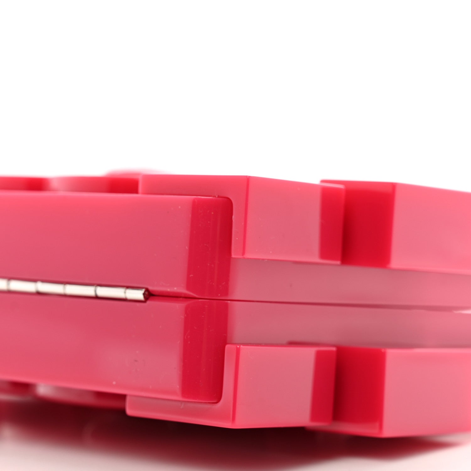 Chanel Plexiglass Boy Brick Lego Clutch Pink 11 of 12