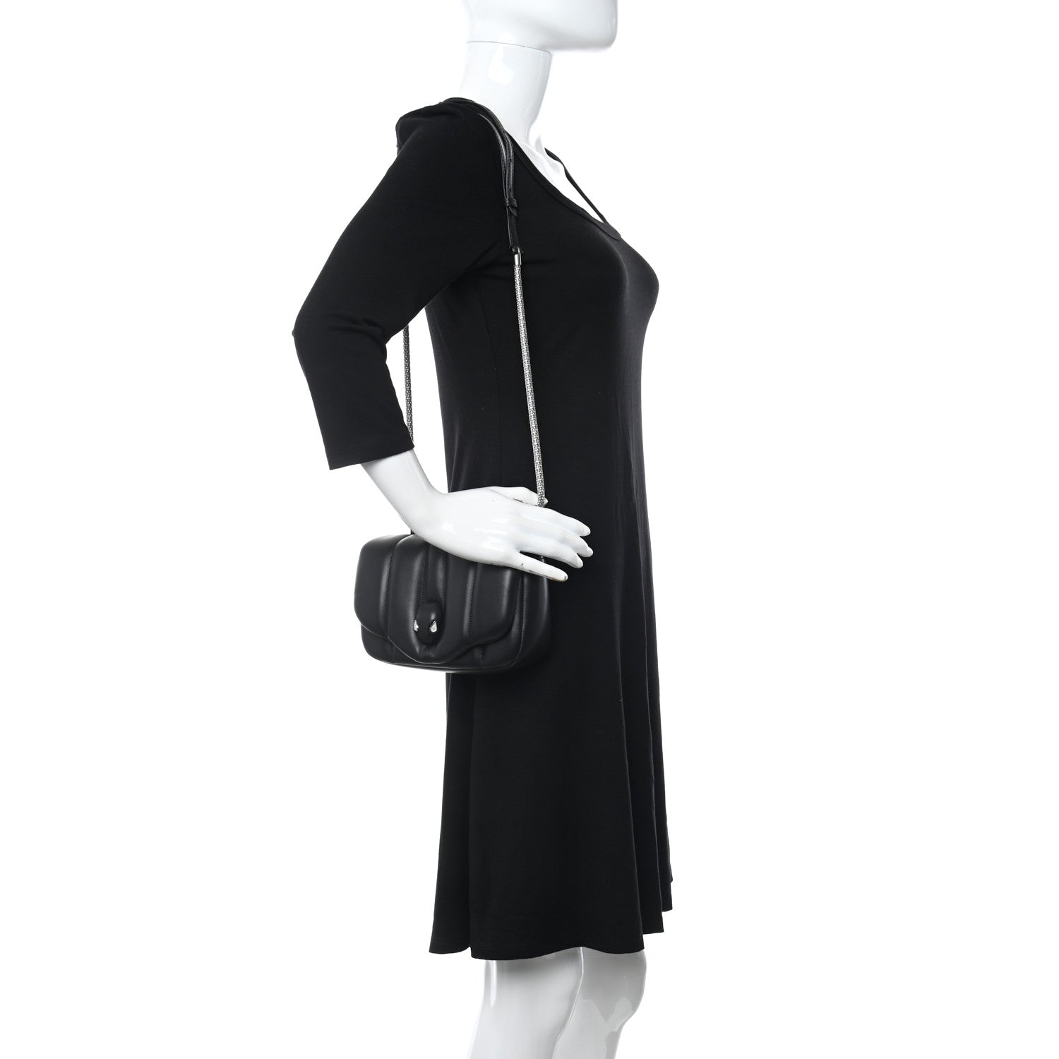 Bulgari X AMBUSH Nappa Serpenti Crossbody Bag Black 2 of 8