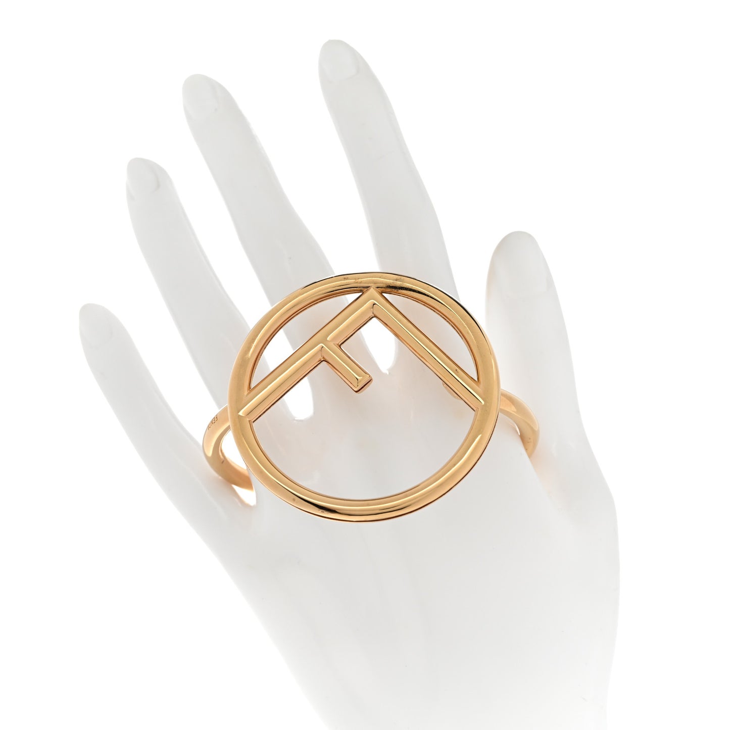 Metal F is Fendi Bracelet Oro