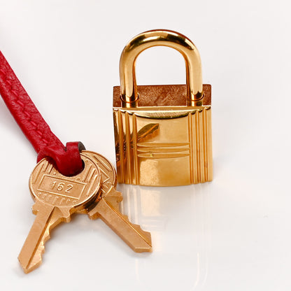 Hermes Epsom Birkin 35 Rouge Casaque 9 of 16