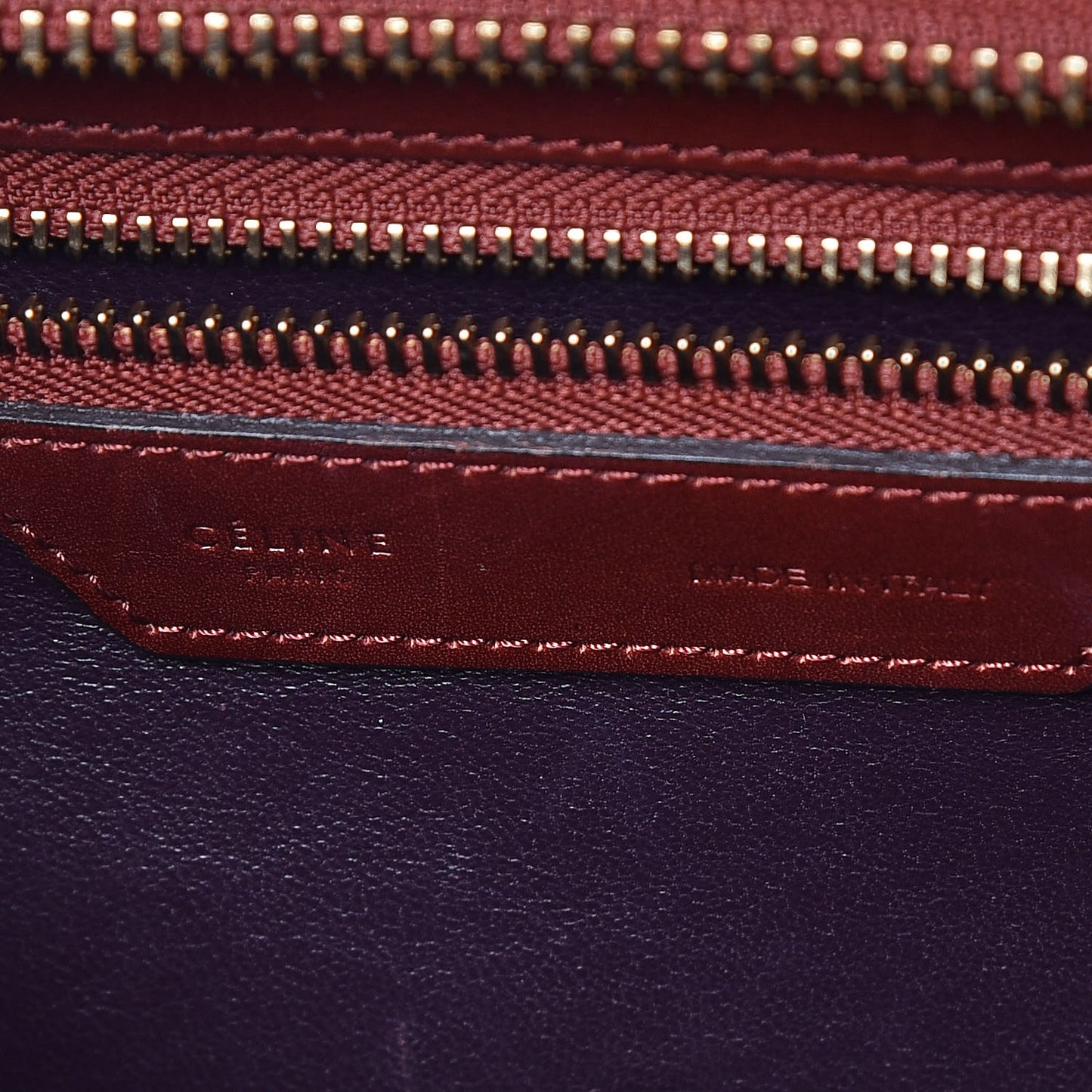 Palmelato Micro Luggage Red Wood