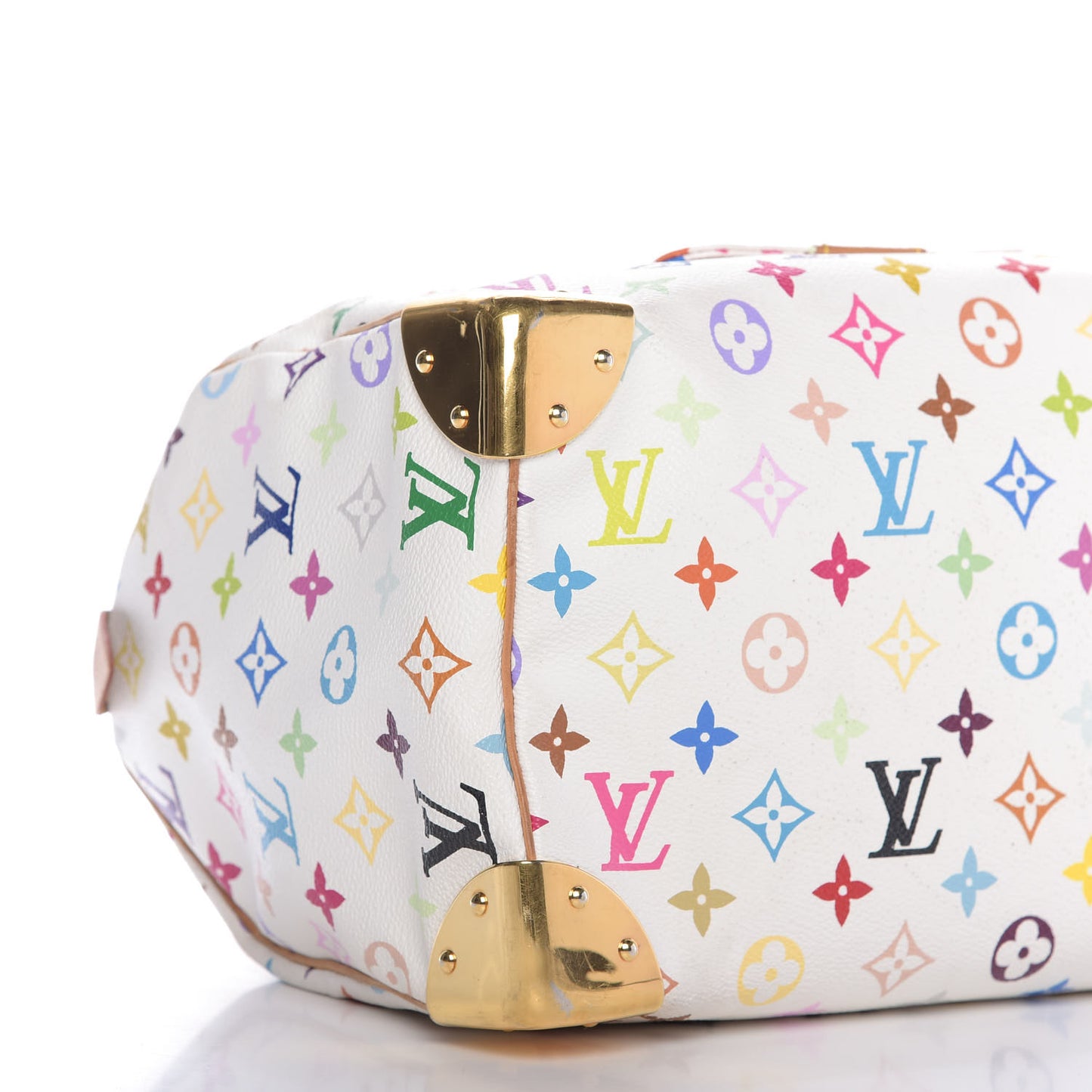 Monogram Multicolor Speedy 30 White