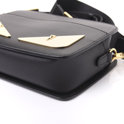 Fendi Vitello Metal Monster Eyes Messenger Bag Black 8 of 8