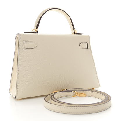 Hermes Epsom Mini Kelly Sellier 20 Nata 3 of 11