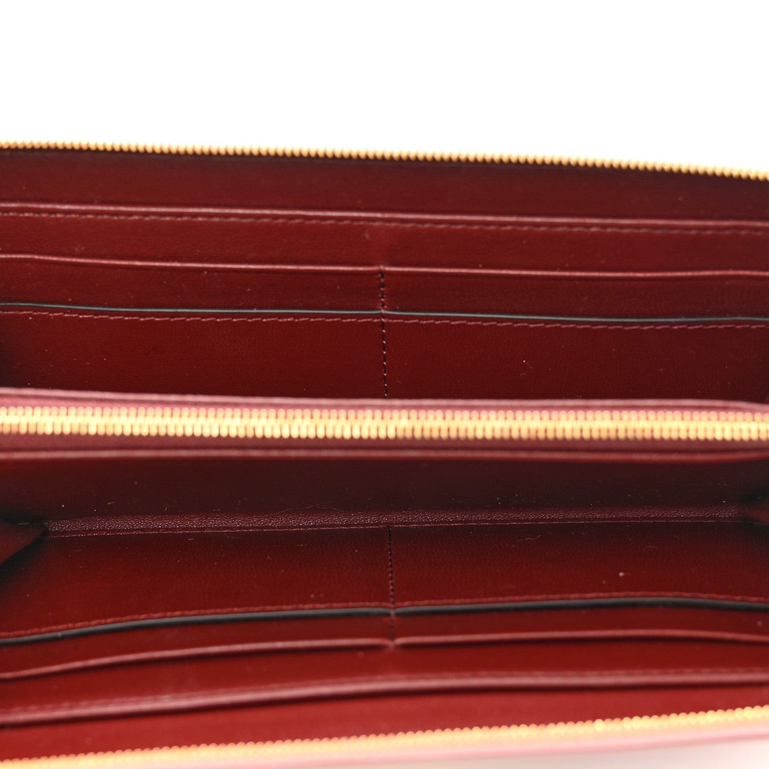 Mulberry Micro Classic Grain Plaque 8 Credit Card Zip Wallet Mocha Rose 5 of 7