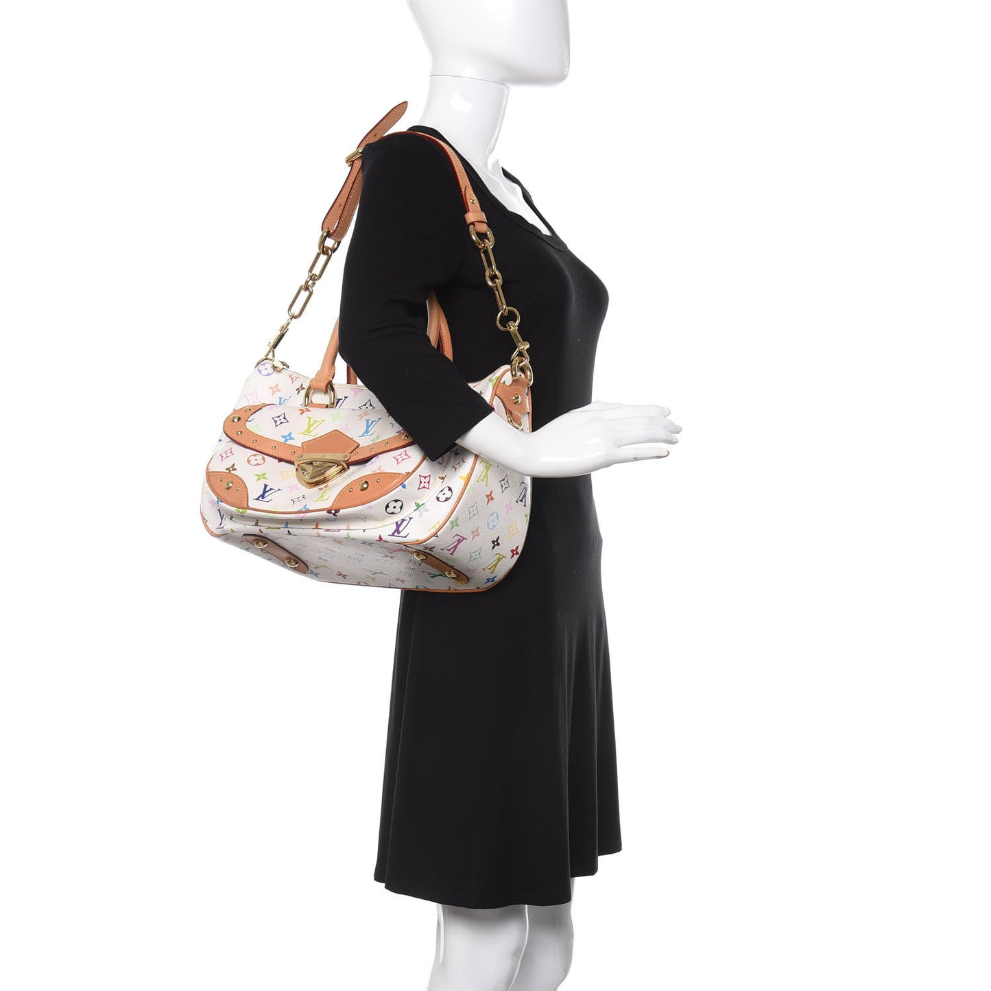 Monogram Multicolor Rita White