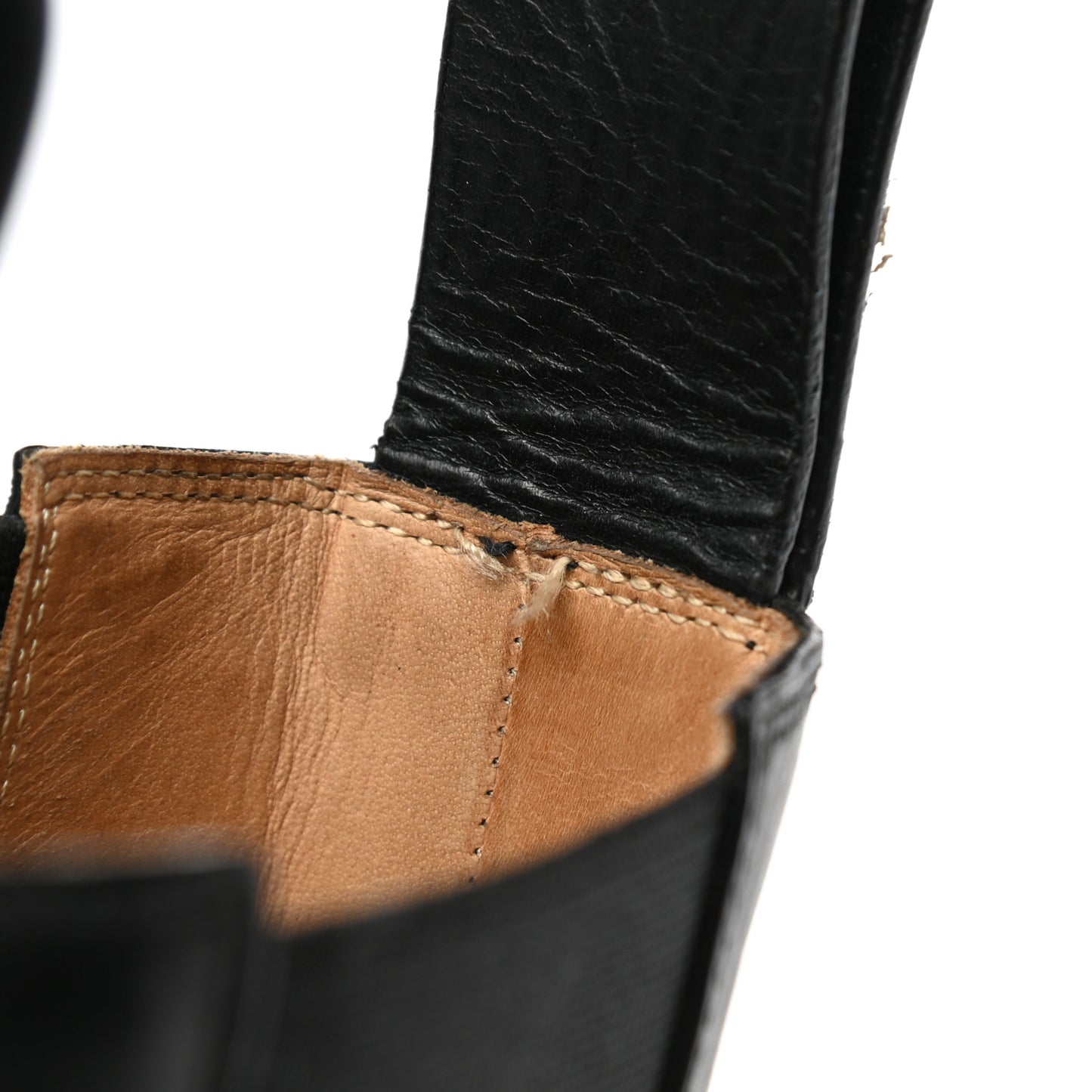 Calfskin The Lug Chelsea Boots 41 Black