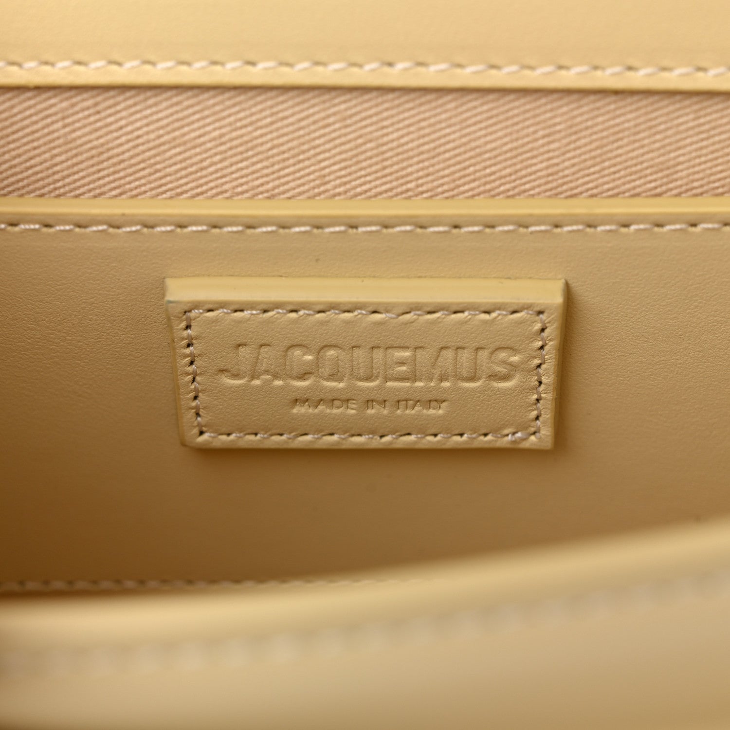 Jacquemus Smooth Calfskin Le Bambino Long Ivory 6 of 9