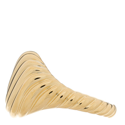 David Yurman 18K Yellow Gold Sculpted Cable Contour Ring 48 4.5 3 of 5
