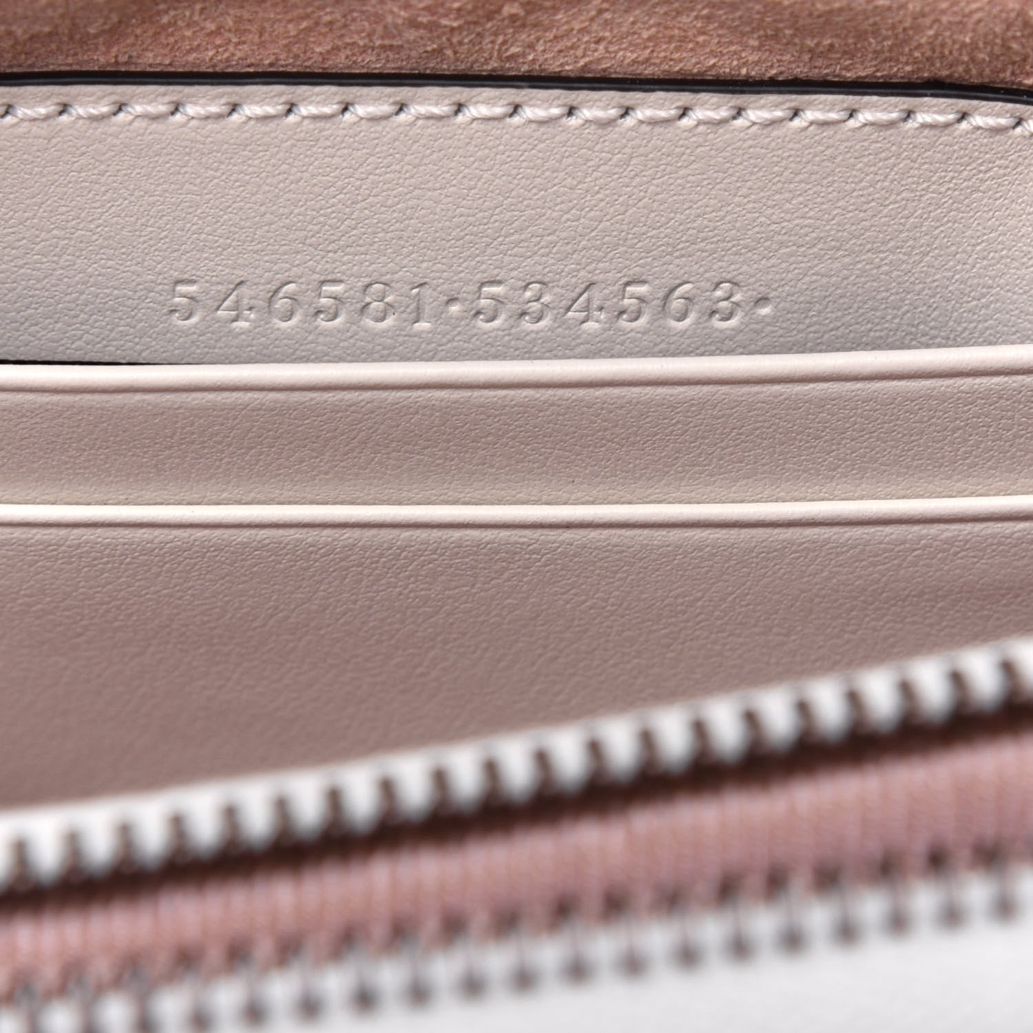 Gucci Calfskin Matelasse Mini GG Marmont Chain Crossbody Bag White 10 of 14