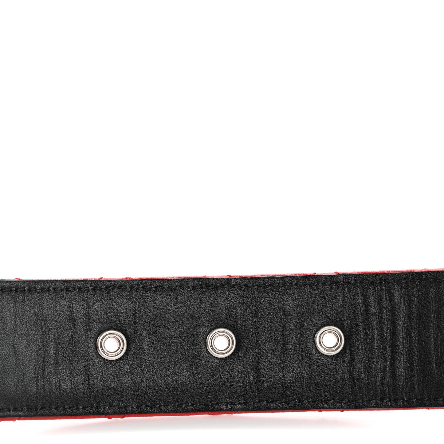 Caviar Quilted CC Chain Belt 90 36 Red