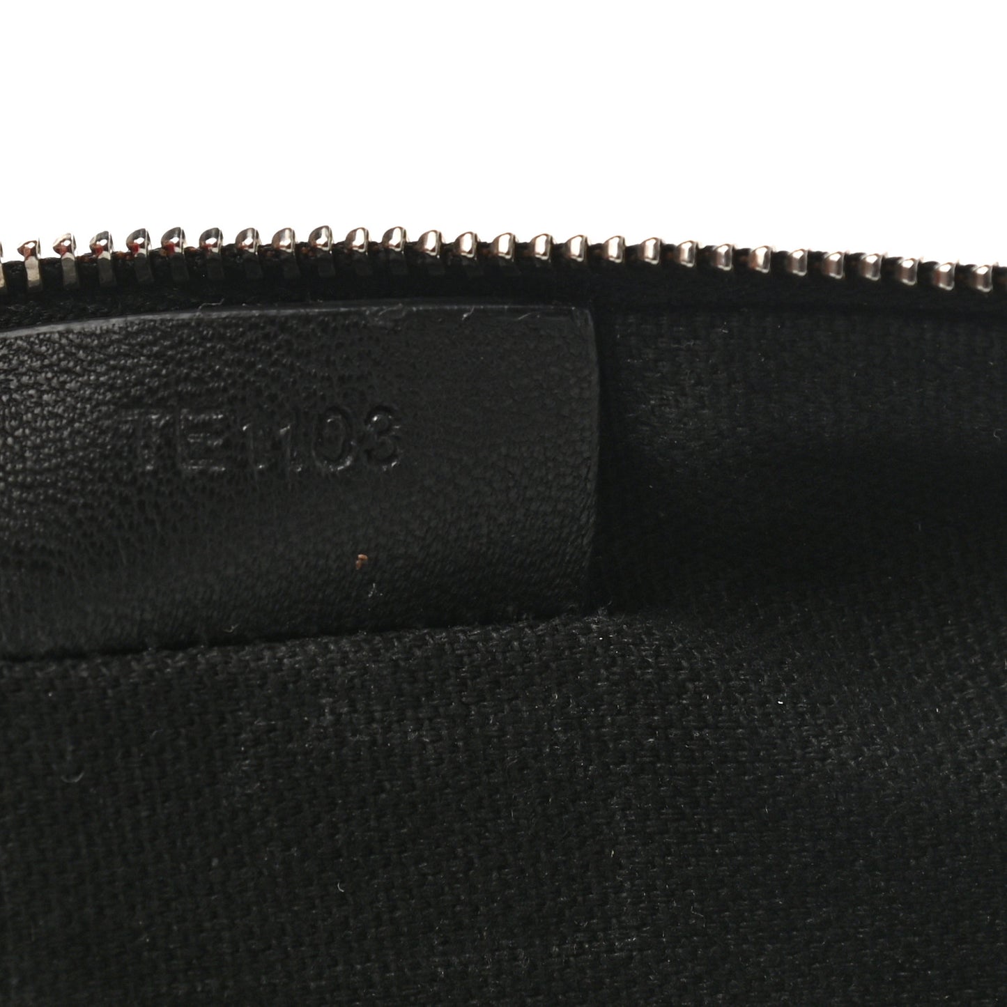 Textured Coated Canvas Confetti Print Medium Antigona Zip Pouch Black