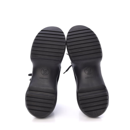 Louis Vuitton Calfskin Technical Nylon LV Archlight Sneakers 37.5 Black 5 of 8