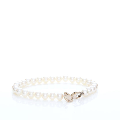 Tiffany Sterling Silver Pearl Ziegfeld Bracelet 2 of 7