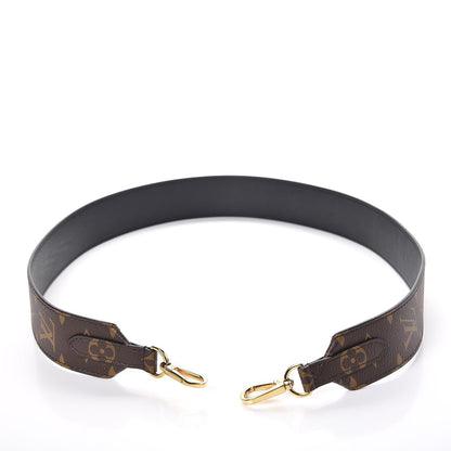 Louis Vuitton Monogram Bandouliere Shoulder Strap Black 3 of 7