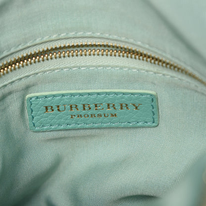 Burberry Deerskin House Check Fold Over Crossbody Bright Mint 6 of 15