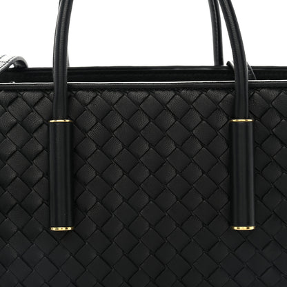 Bottega Veneta Nappa Intrecciato Baby Barbara Tote Black 9 of 11