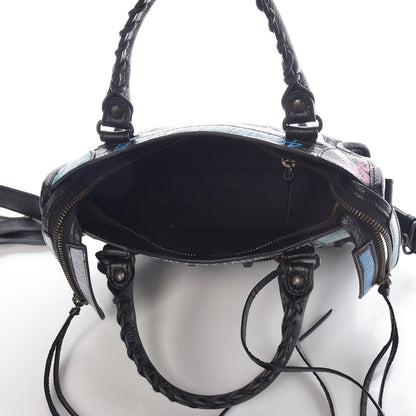 Balenciaga Agneau Arena Graffiti All Over Classic Hardware Mini City Black Multicolor 6 of 8
